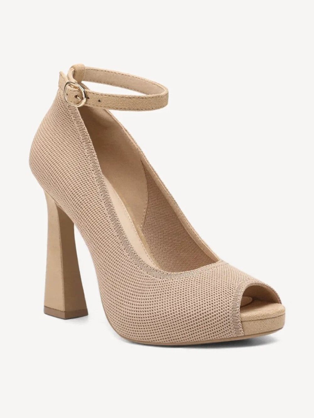 Cosy Island PowerWalk Peep-Toe Heeled Pump